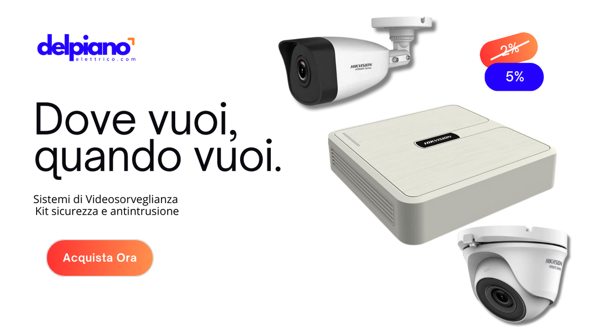 Kit Telecamere di sicurezza
